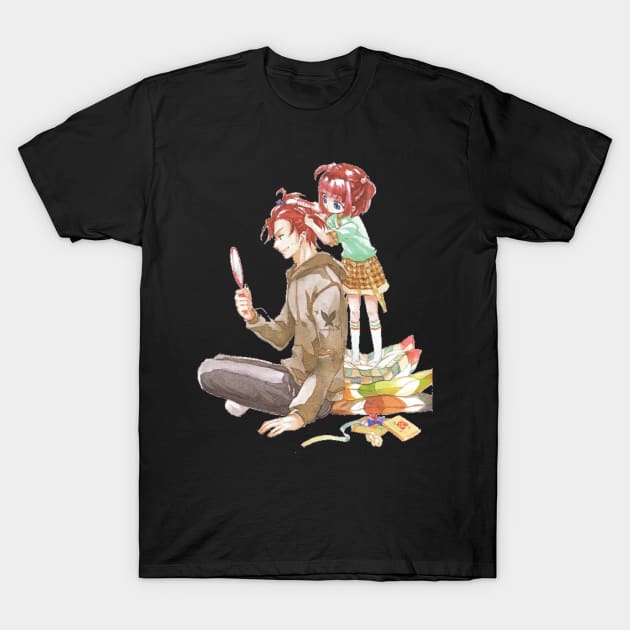 Ange and Battler T-Shirt by KokoroPopShop